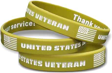 Show Your Pride: United States Air Force Flag Silicone Rubber Bracelet