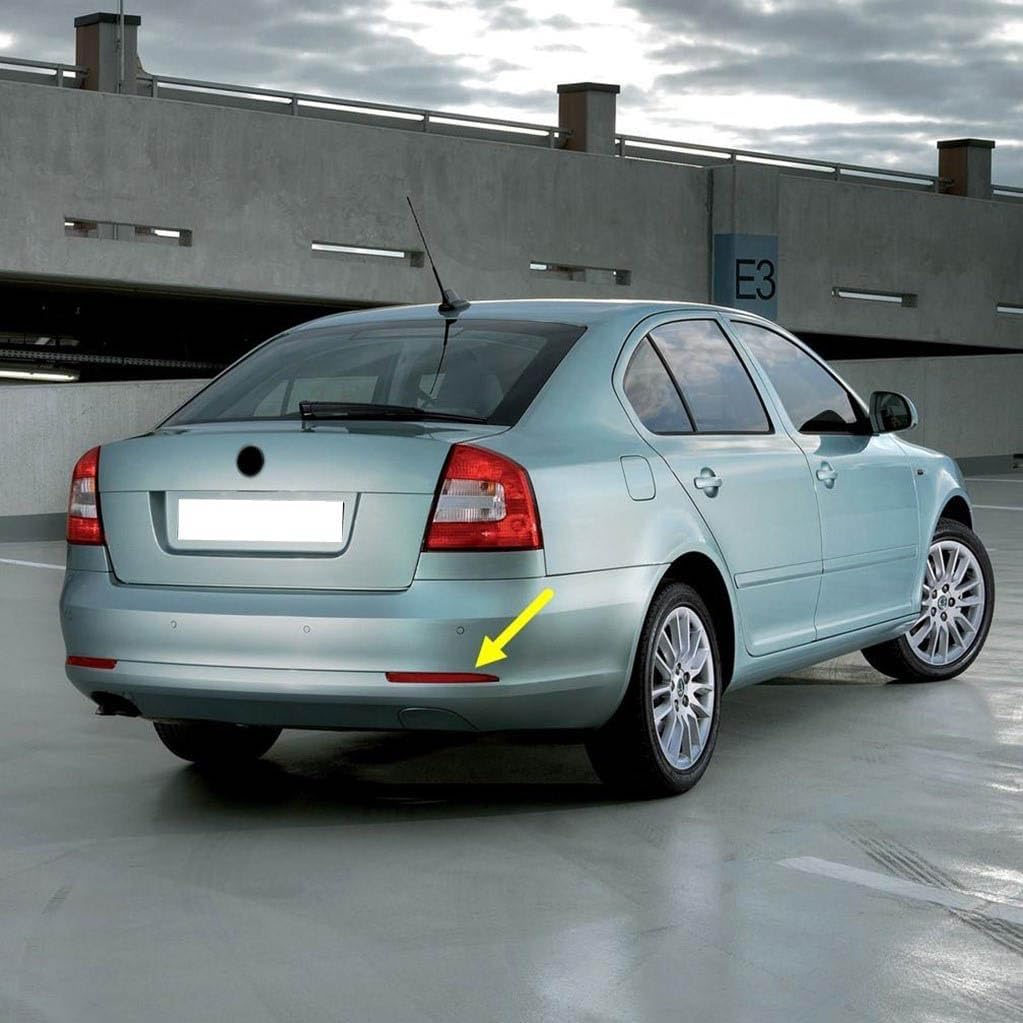 Vass41 Arka Tampon Sağ Alt Köşe Reflektörü 1Z0945106A Skoda Octavia 2 ile uyumlu 2009-2012