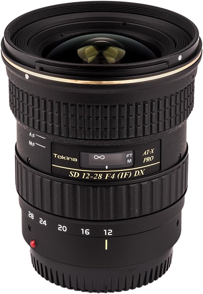 ATXAF128DXC 12-28mm f/4.0 Pro APS-C Lens for Canon, Black