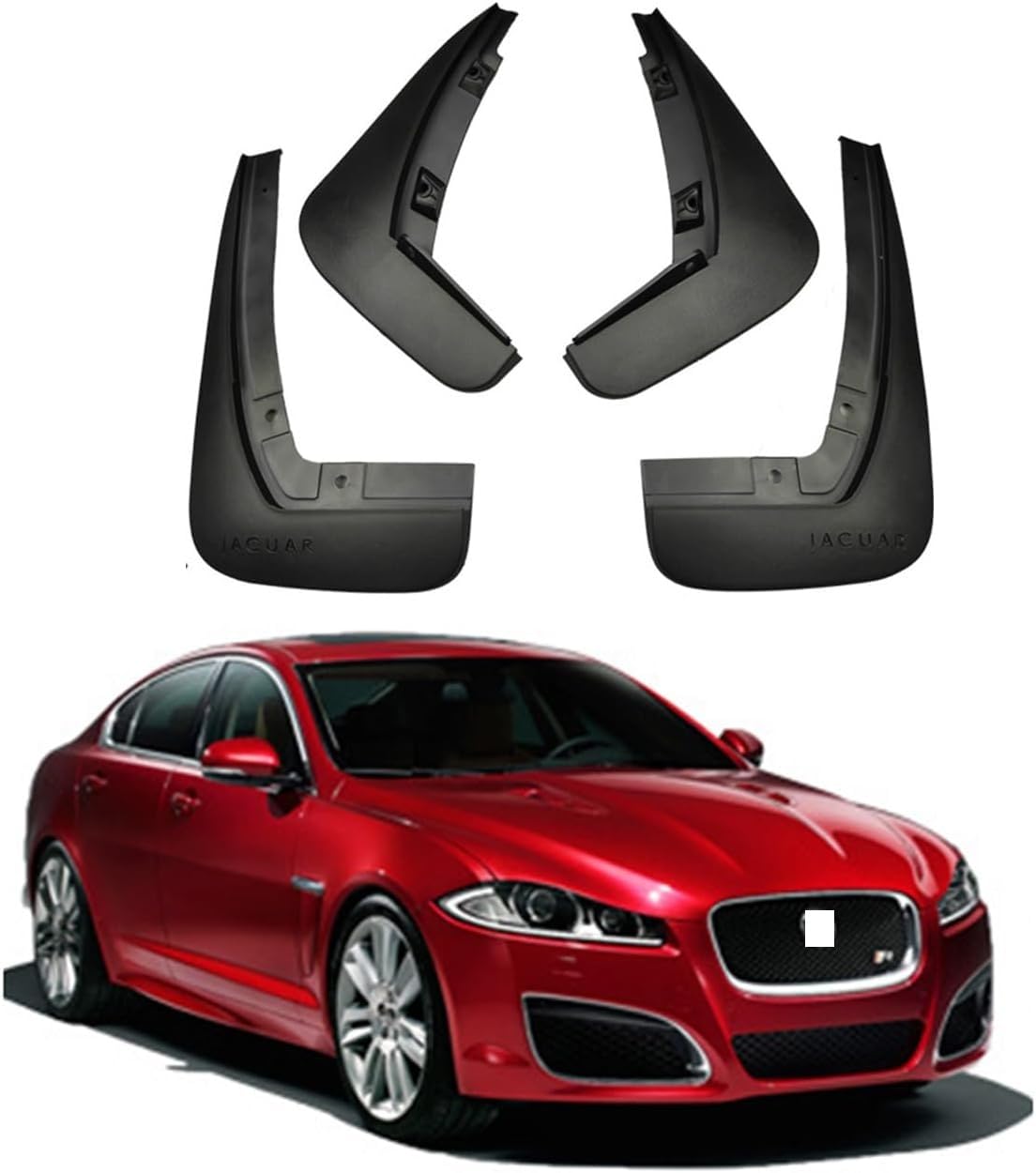 PLKASHUC Mud Flaps Car Mudguards for Jaguar XF 2009-2015.