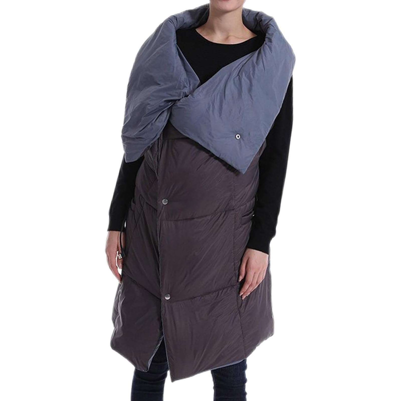 Couverture électrique portable à température réglable contre le froid à la maison
