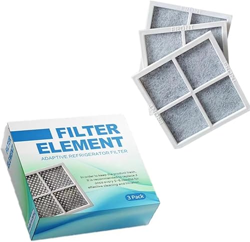 Filtro de aire LT120F compatible con LG LMXS27626S LMXS27676D LMXS27766S LMXS30746S UPFXC2466S LMXS30776S LMXS30756S LMXS30786S LMXS30796D