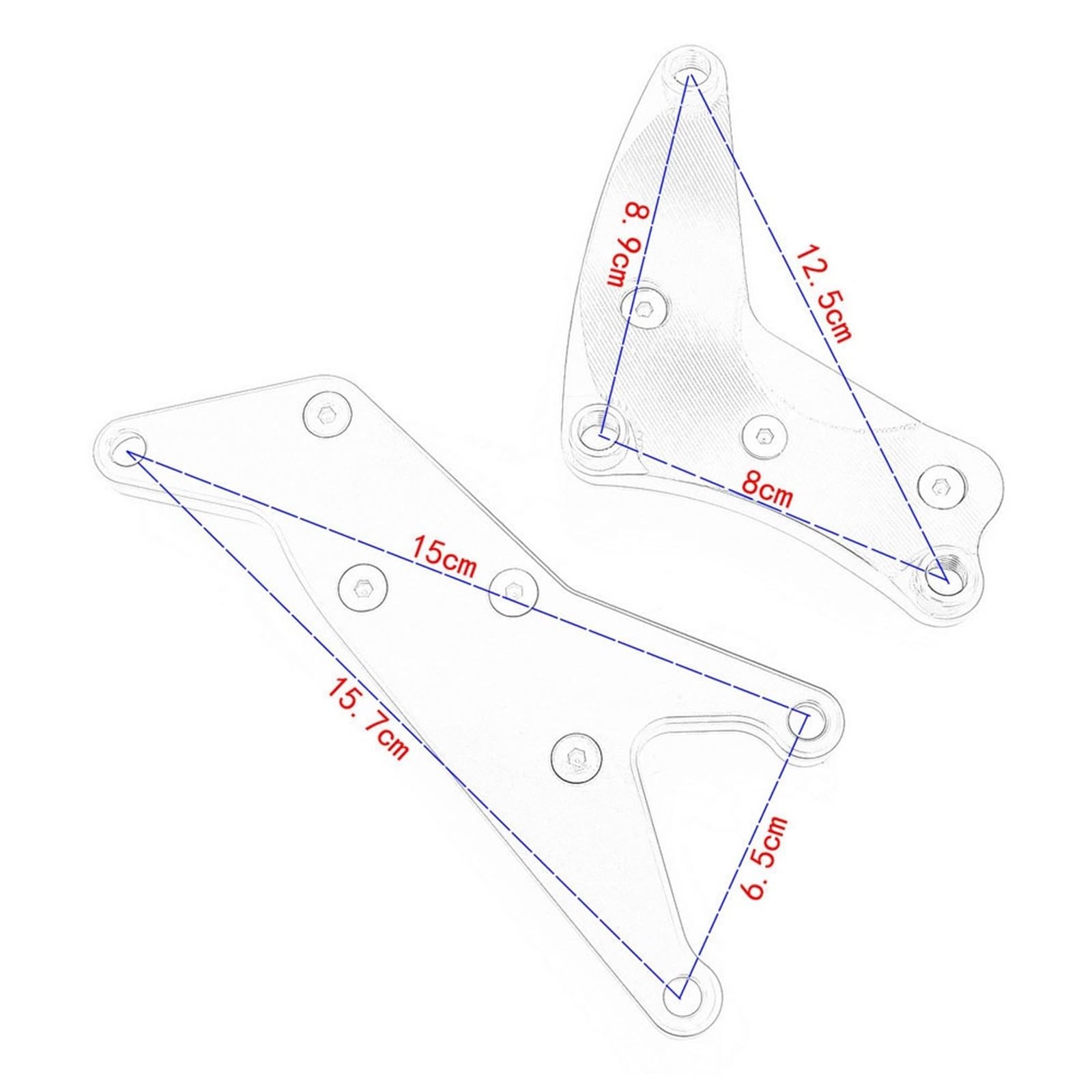 Fit For Suzuki GSXR600 GSXR750 2004 2005 GSXR 600 750 Motorcycle Engine Sliders Block Protector Guard Case Stator Clutch Crash Pad Osłony silnika motocyklowego(Gold)