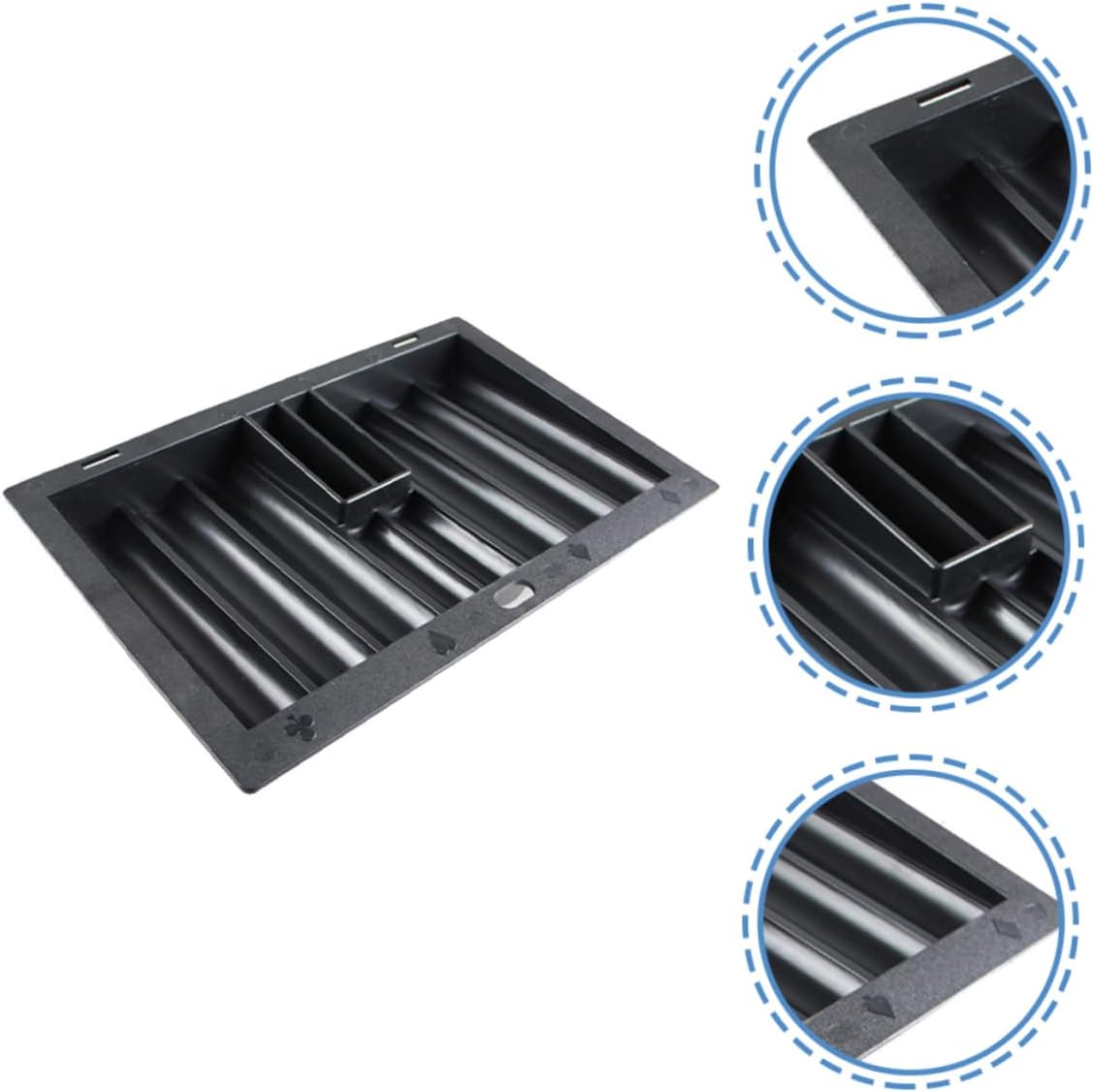 Chip Tray Poker Chip Holder Tray Poker Chip Holders Poker Table Dealer Tray Poker Chip Storage Tray