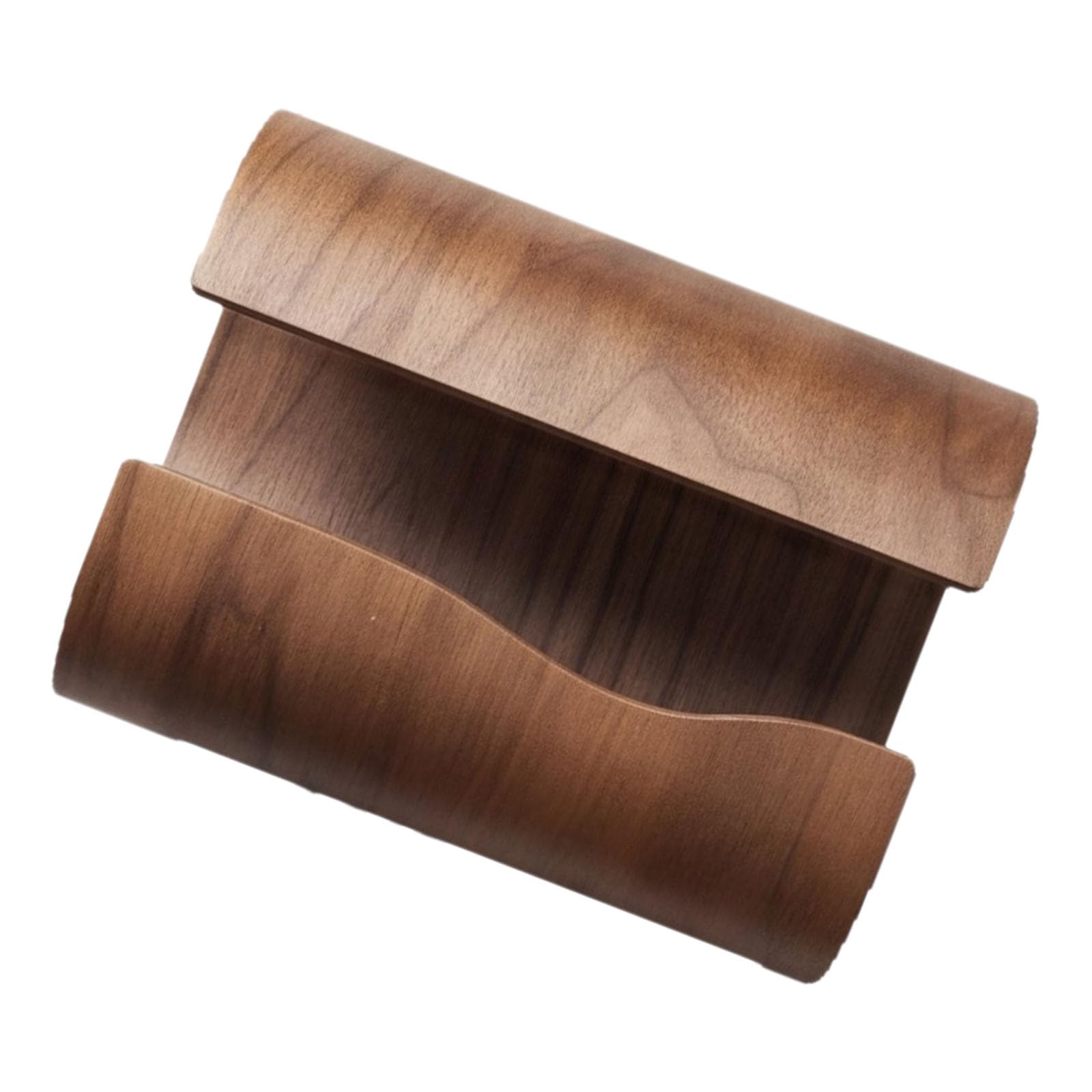 PANGBOER Natural Wood Tissue Box Organizers Napkin Holder Wooden Finish Fits Most Standard Tissue Packages Peanut Box