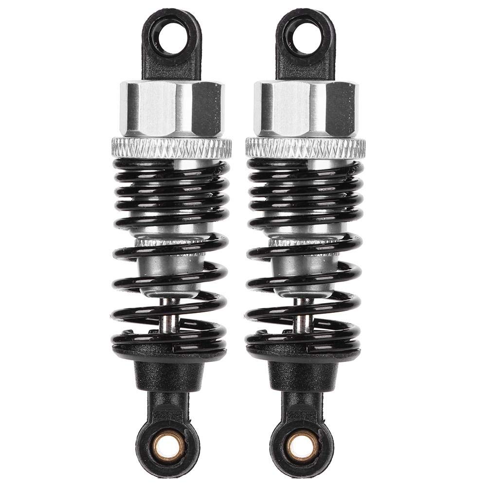 2 Amortisseurs Métal 1/10 Échelle – 100 Mm – Pièces RC Compatibles HSP, JLB, DHK, HPI – Rouge – Amortisseurs De Remplacement