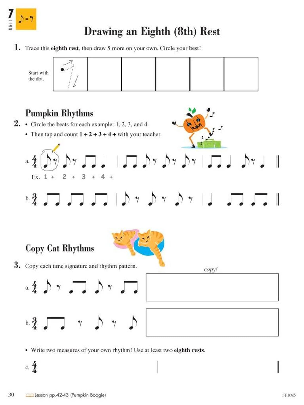 Piano Adventures: Theory Book - Level 2B, 2nd Edition | Beginner Sheet Music Theory Workbook | Learn Chords Rhythm and Scales in C G F | Faber Piano Method Book with Ear Training and Sight Reading — Amazon image 9