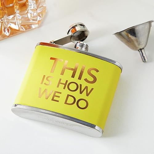 Miniatura 2 de Juvale Regalos y recuerdos de viaje para niñas, juego de 4 piezas, acero inoxidable de 5 onzas, amarillo, azul, rosa y rojo rosa, frasco para