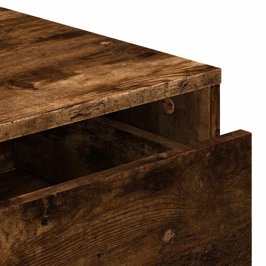 Komoda 3 szuflady 40 x 41 x 58 cm materiał drewnopochodny | Stabilny, odporny na wilgoć, łatwy w pielęgnacji, górna płyta do dekoracji