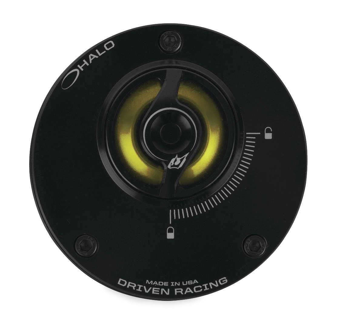 Driven Racing Halo Fuel Cap - Gold/One Size