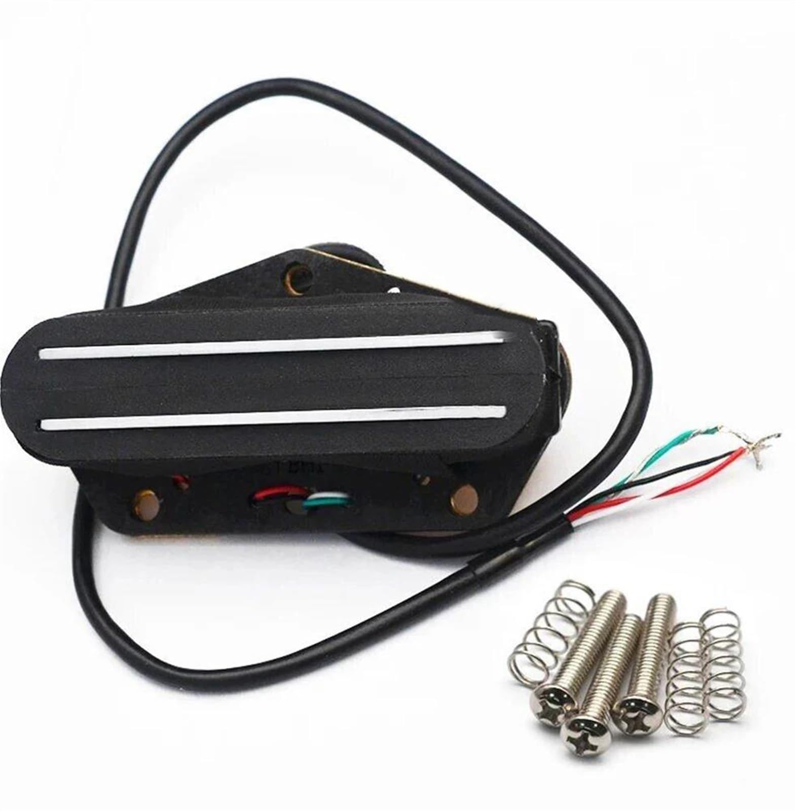 Piezas Y Repuestos Para Guitarras Eléctricas Compatible Con Pastillas De Puente De Guitarra Eléctrica TL Humbucker Pastillas De Imán De Doble Riel Piezas De Guitarras Negras Accesorio