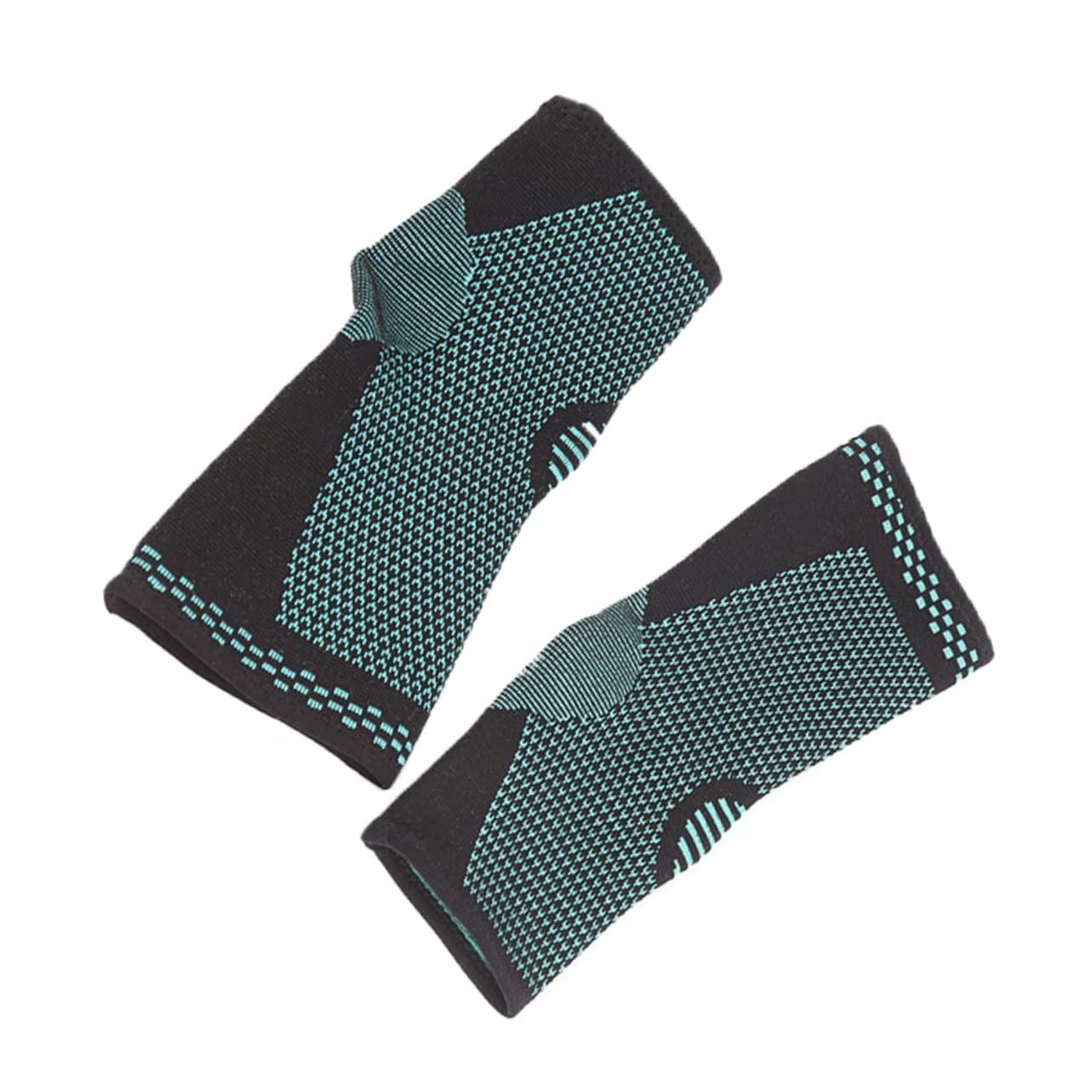 KALLORY Sports Ankle Brace Compression Sleeve Warm Pad Plantar Relief Ankle Support for Running Walking Standing