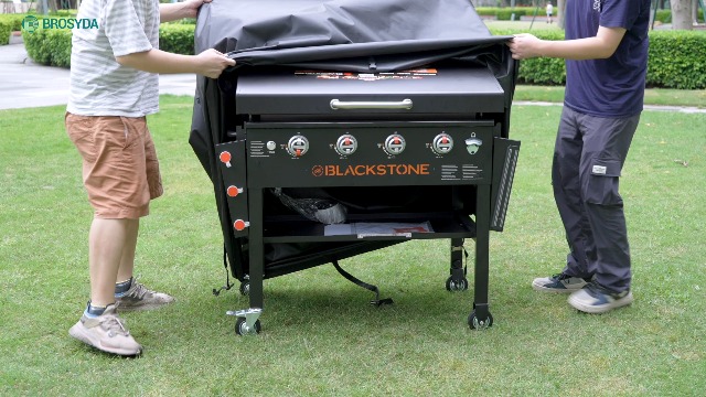 Copertura Barbecue Impermeabile UIOK - Telo Oxford 420D Per Grill Fino A 147x122cm - Foto 2