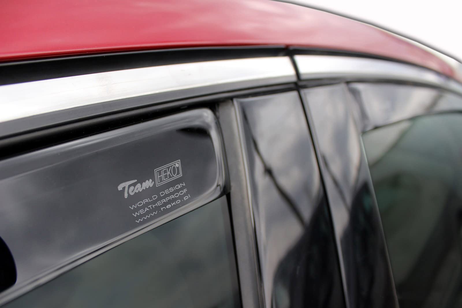 Deflettori Aria Per VW Id.4 Dal 2020 5-Porte Set 4 Antiturbo Antivento Heko - Foto 9