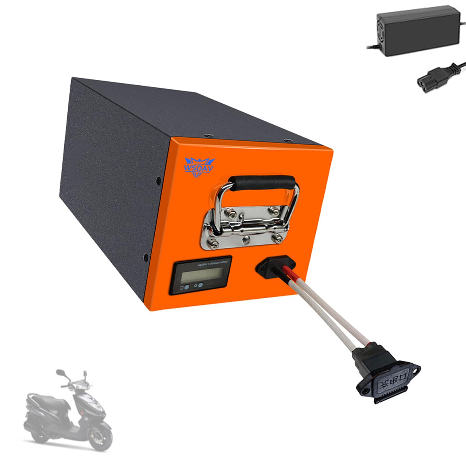 Batterie Lithium LiFePO4 48V 20Ah et 60V 72V pour moto électrique