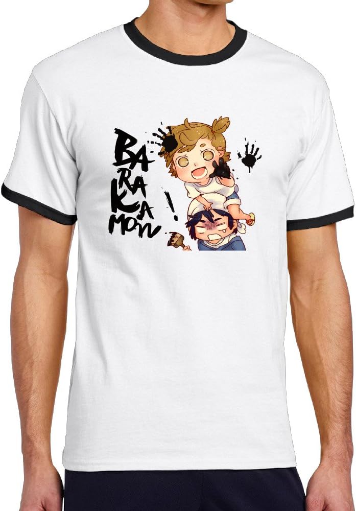 Barakamon Japanese Manga Series T-shirt Fashion Man's