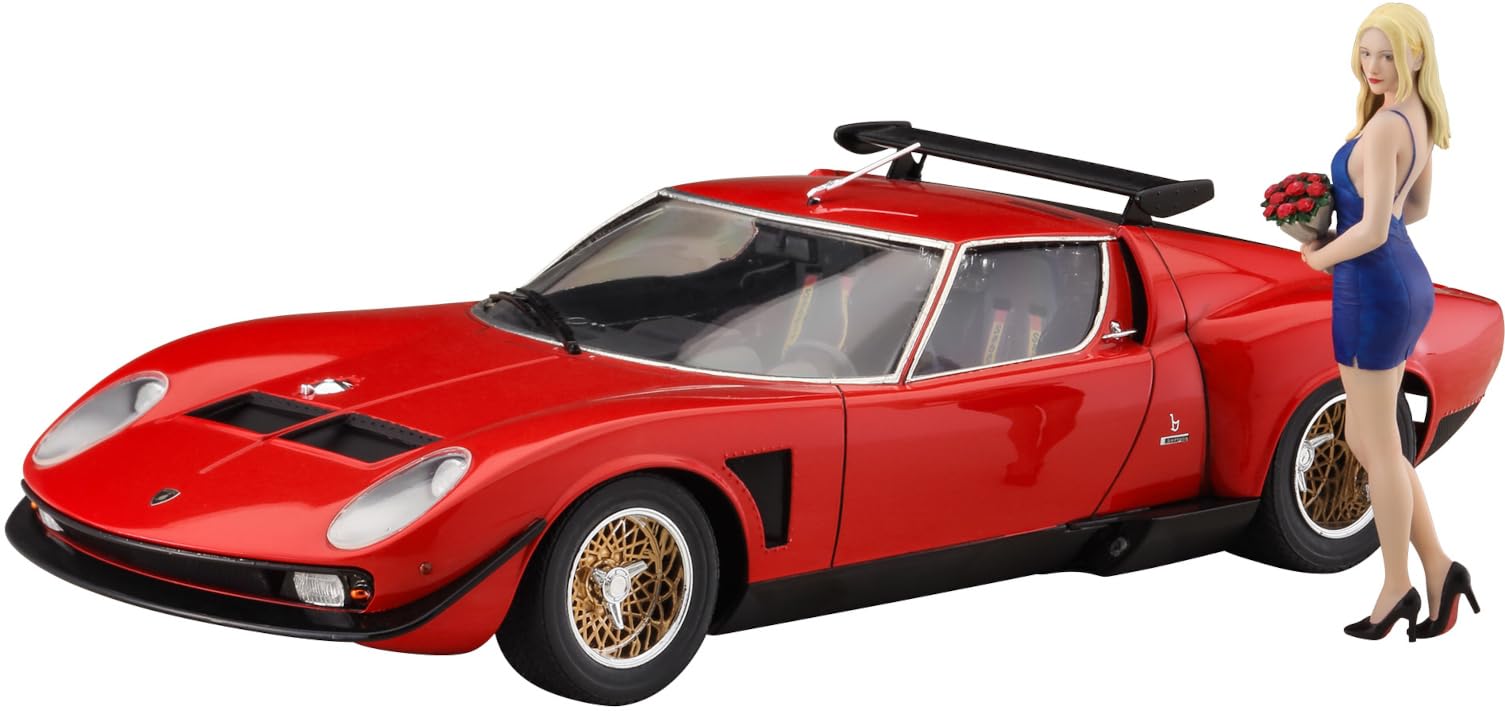 Amazon | ハセガワ 1/24 ランボルギーニ イオタ SVR w/ガールズ