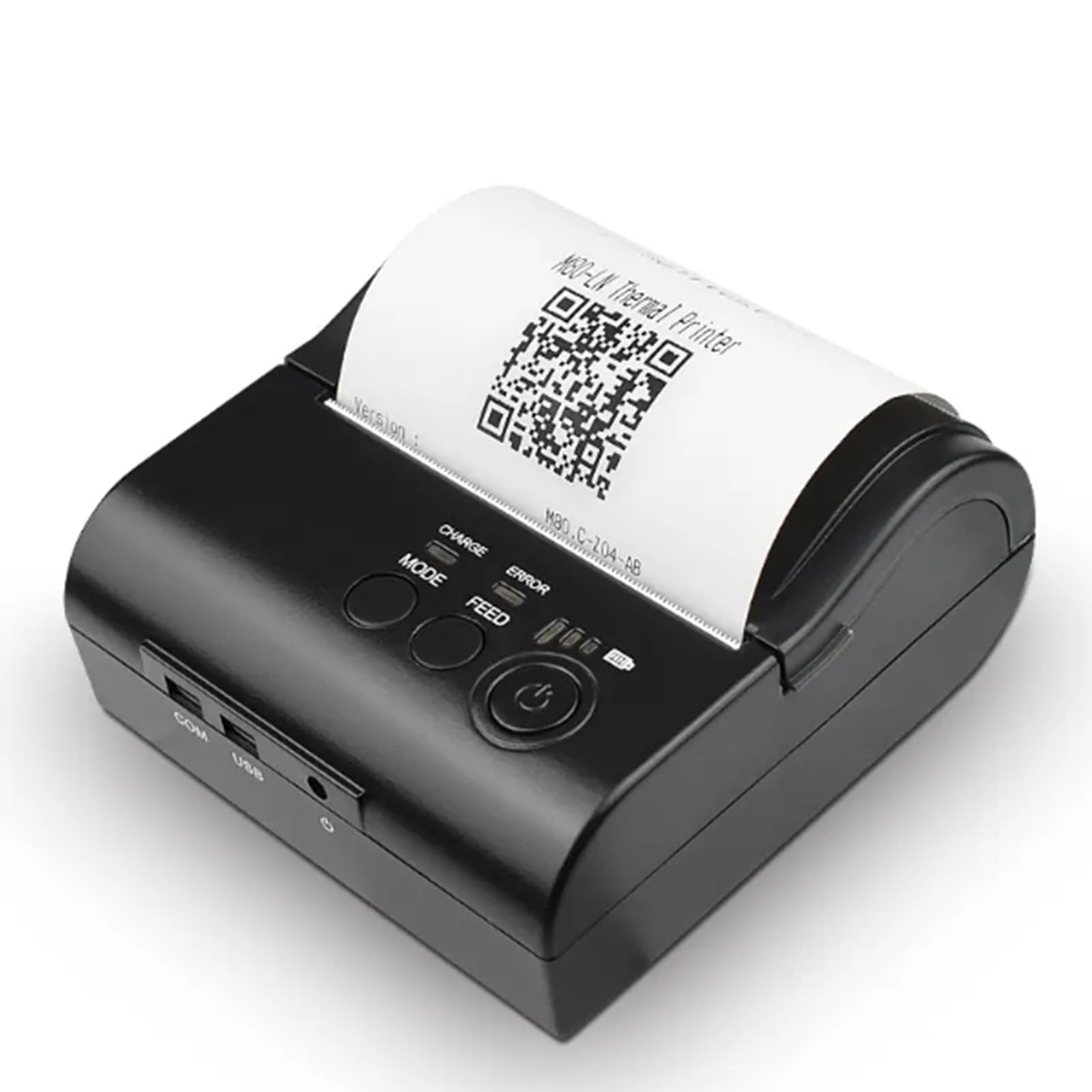 80mm bluetooth portable thermal receipt printer,only compatible with android/Windows,3 inch Ticket wireless android bill invoice printer for small business,IS NOT compatible with iphone/ipad/MAC,