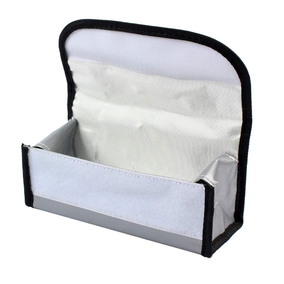 QWinOut Fireproof RC LiPo Battery Portable Explosion-Proof Safety Bag Safe Guard Charge Sack (185x75x60mm)