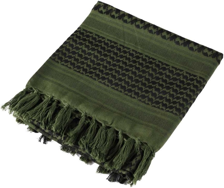Men's Multi-function Arabian Shemagh Military Scarf Tactical Desert Keffiyeh