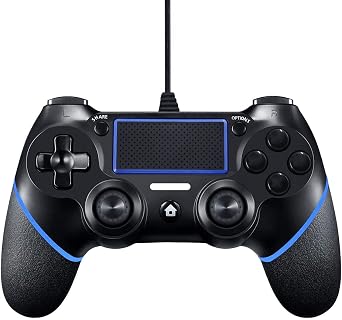 AUELEK Controllers Wired,Professional USB Wired Gamepad for Playstation 4,Mobile Game Controller for USB Wired Controller Playstation 4 Gamepads With Cable Compatible with PC Windows 7/8/XP