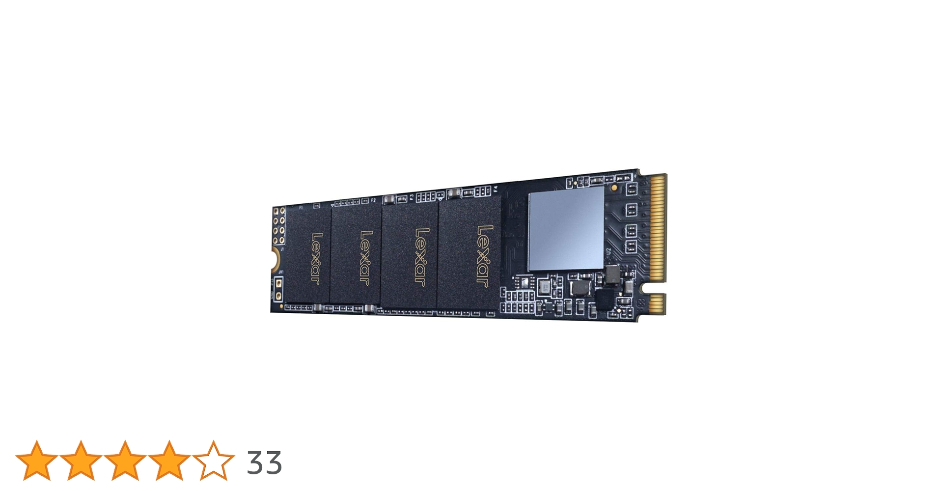 Lexar NM610 PRO 4TB（2TB×2枚） NVMe SSD Review: Lexar NM610 PRO M.2 2280 PCIe Gen3x4 NVMe SSD (1TB