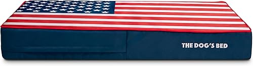 Miniatura 68 de The Dog's Bed - Cama ortopédica de espuma viscoelástica para perro, grande gris y negro, impermeable, cama de apoyo con fundas reemplazables, negro