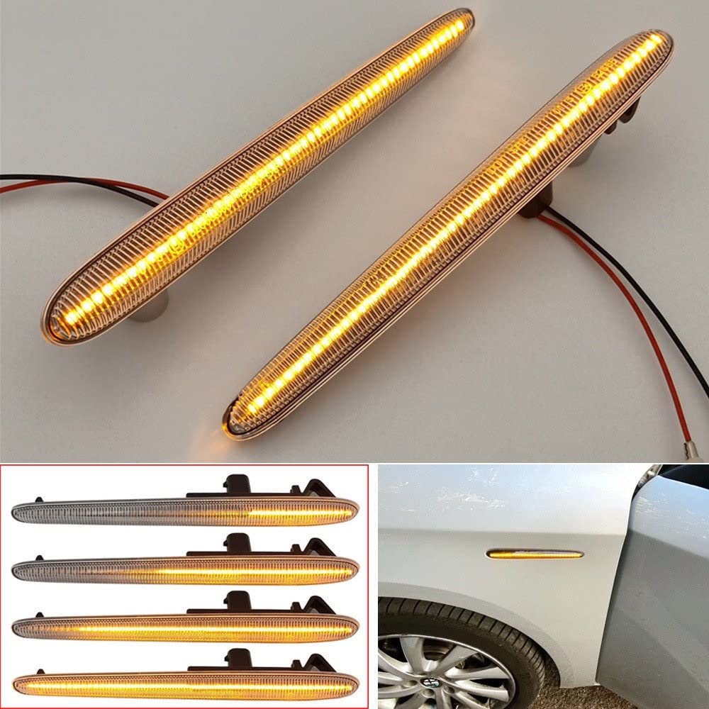 indicatori specchio laterale 2Pcs Dinamico LED Indicatore Laterale Per Alfa Per Romeo Per Giulietta 940 Per Giulietta Per Sprint Per Veloce 10-21 Per Canbus Senza Errori Indicatori di direzione
