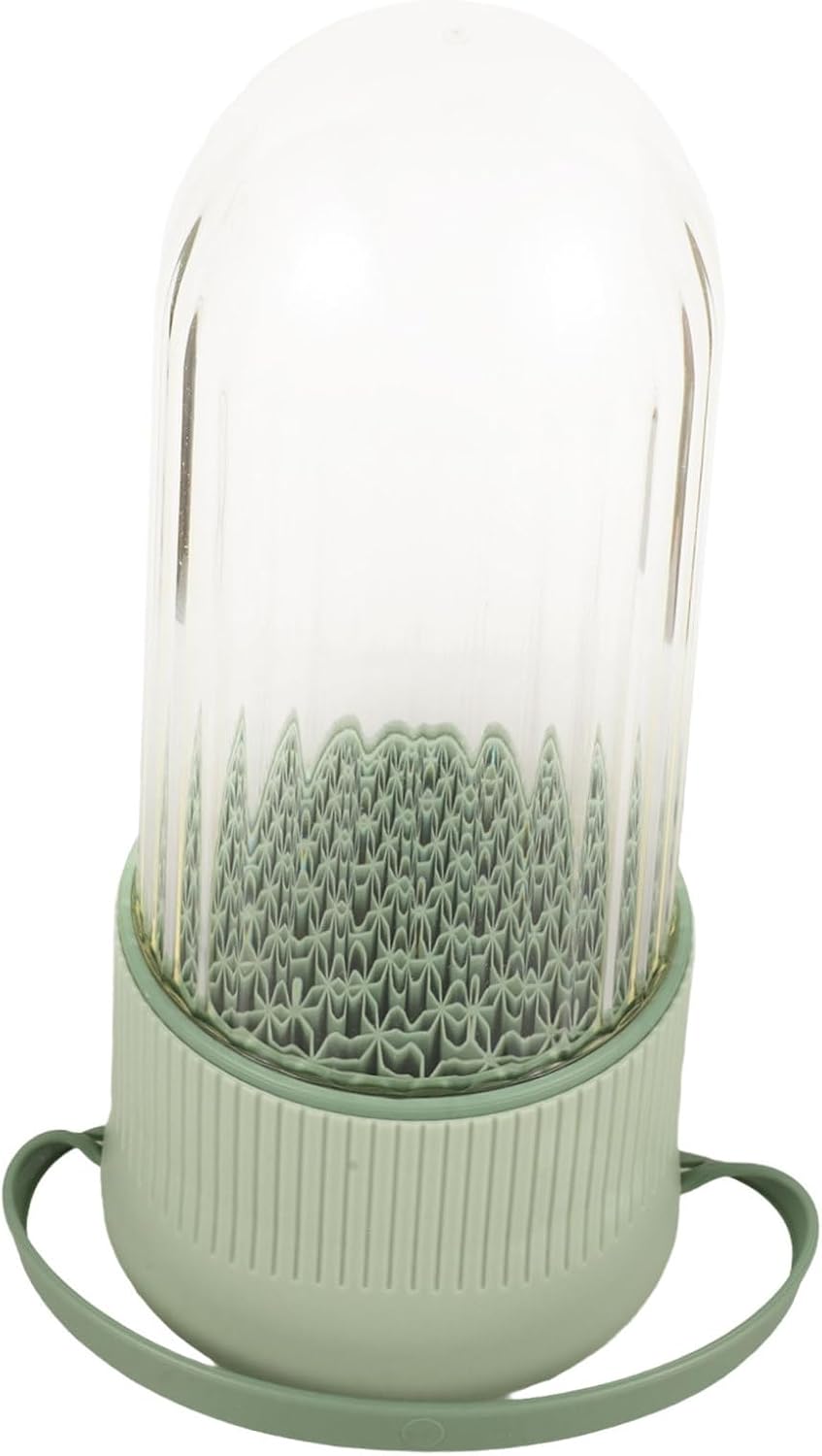 Light Silicone Makeup Brush Cleaner Box Green for Travel