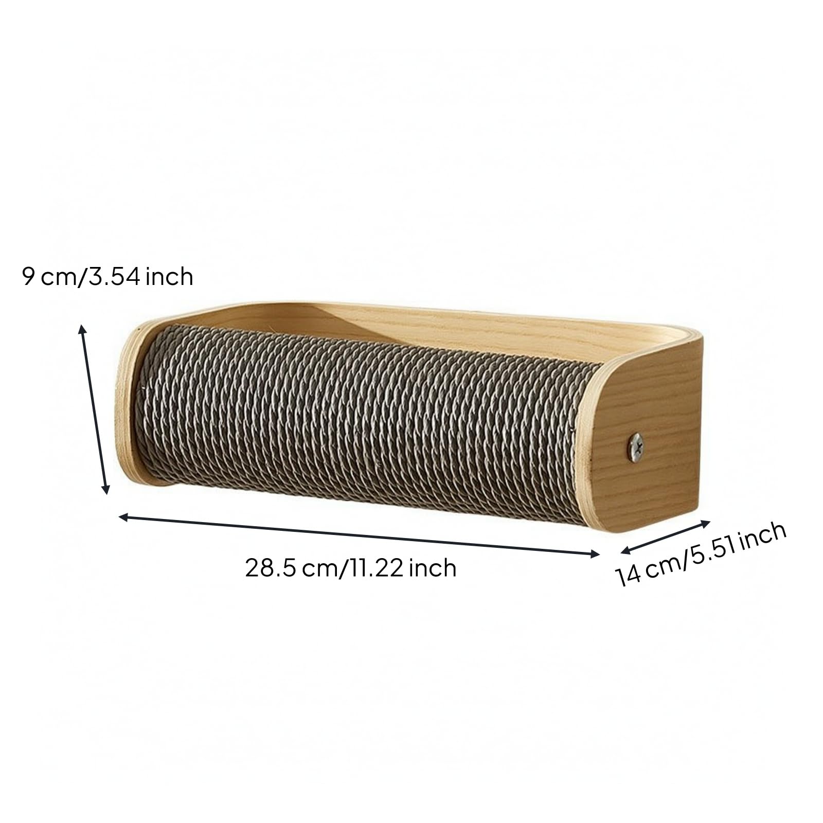 Sharplace Muebles Pared para s Estable, Rascador Cartón con Soporte, Interior, para apartamento, Poste En U