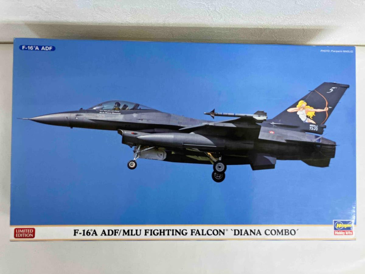 Amazon | プラモデル ハセガワ 1/72 F-16A ADF/MLU ファイティング