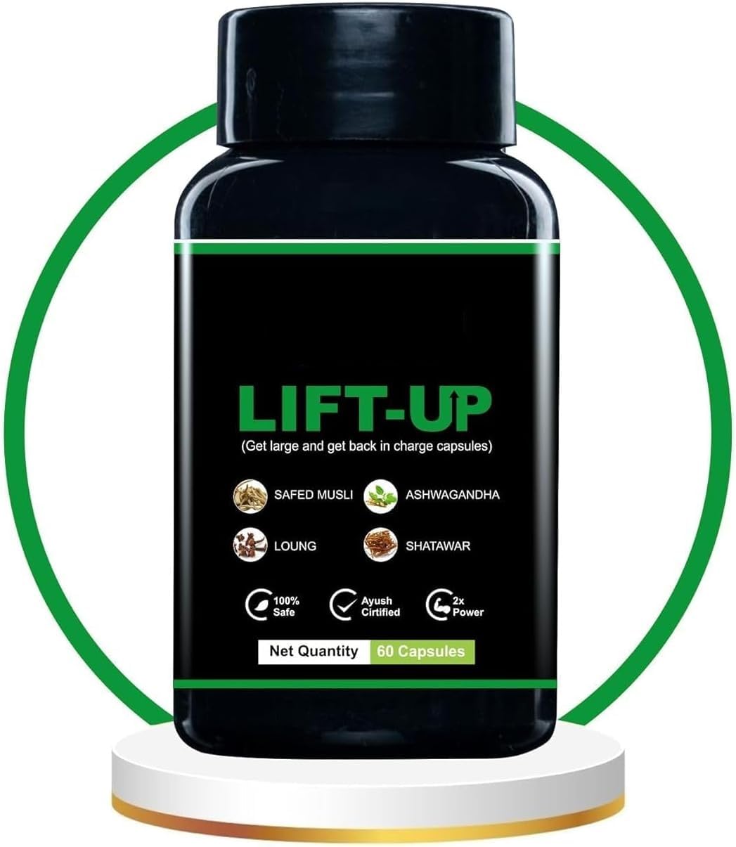 Ayurvedic Lift-up Capsule | for Mens | 60 Capsules | Pack of 1