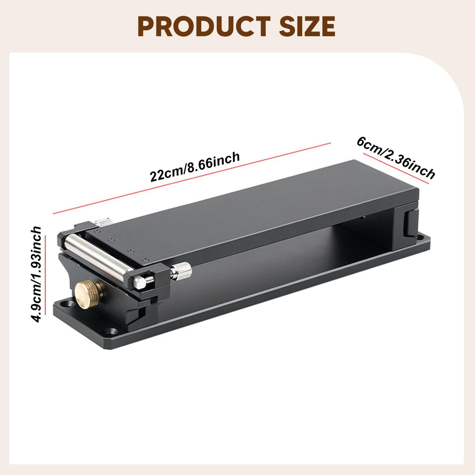 Fenteer Clip para papel lija, accesorio para lijar y papel lija, fácil reemplazar, práctico soporte tensión para lija para carpinteros.