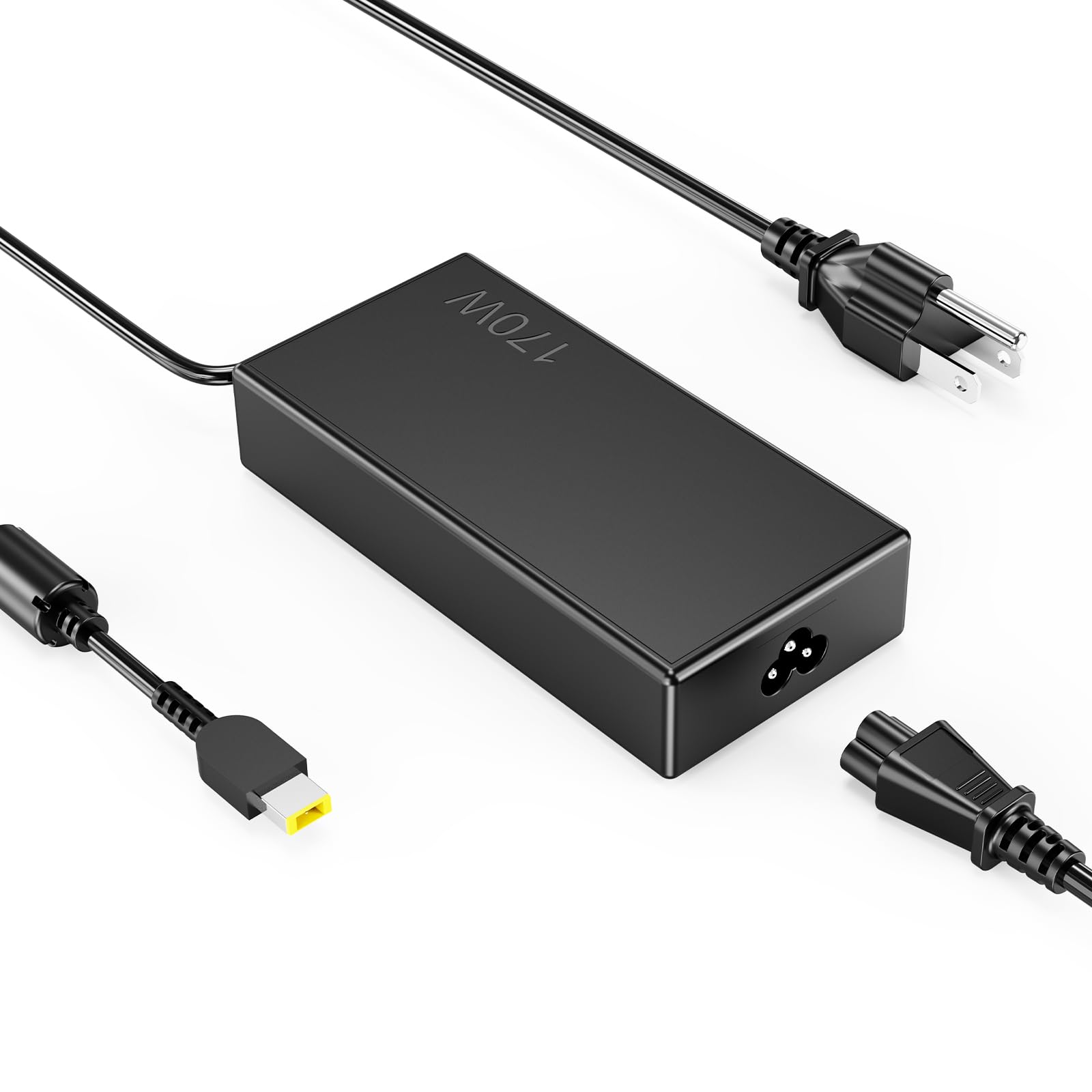 170W Charger for Lenovo Thinkpad AC Adapter 45N0370 45N0373 45N0374 45N0375 45N0487 ADL170NLC2A ADL170NLC3A 4X20E50574 36200321 PA-1171-71 W540 W550s E440 Laptop Supply Power Cable