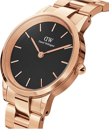 Miniatura 5 de Daniel Wellington Iconic Link Reloj pulsera de eslabones de oro rosa o plata