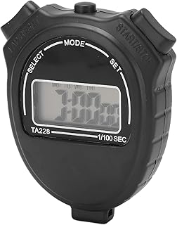Digital Stopwatch,Handheld Sports Timer with Alarm,Multi-Function Professional Electronic Chronograph Portable for Tness Coaches Referees Teachers Sports Cooking