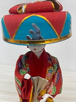 立体 アンティーク 人形 額入り 骨董 レトロ 立体 アンティーク 人形 額入り 骨董 レトロ 大阪府八尾市にて、昭和