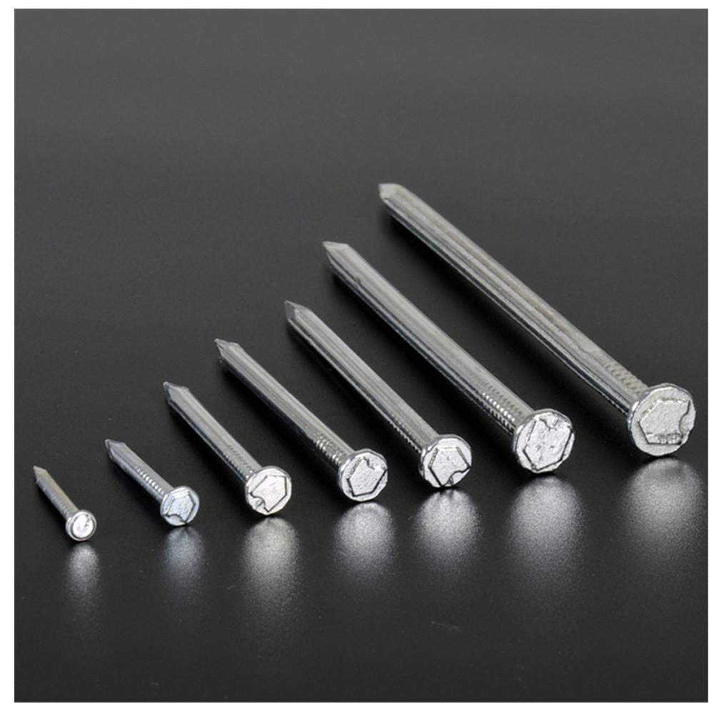 20 Clavos de Acero Inoxidable 304, for carpintería, Grapas Cemento for Madera, Largos,Clavos(3.5 Inch 90mm)