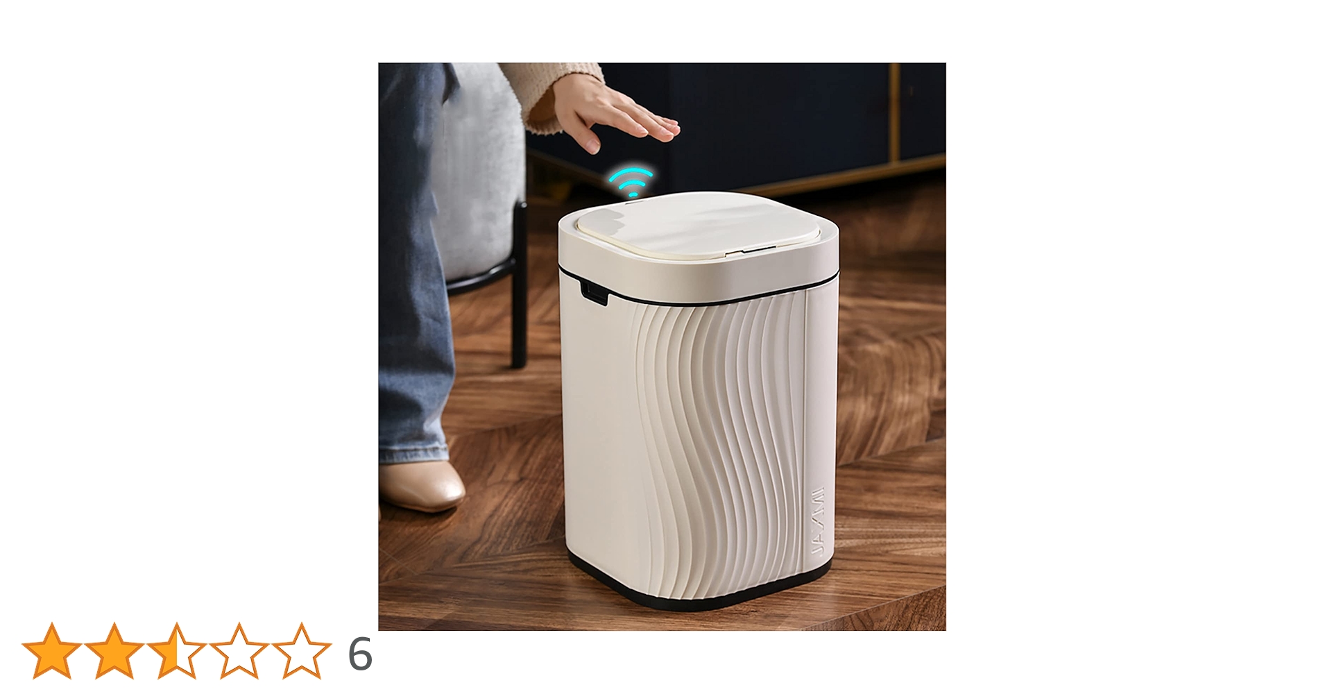 Amazon｜Aupekro スマートゴミ箱 ふた付き 12L 四角い タッチ