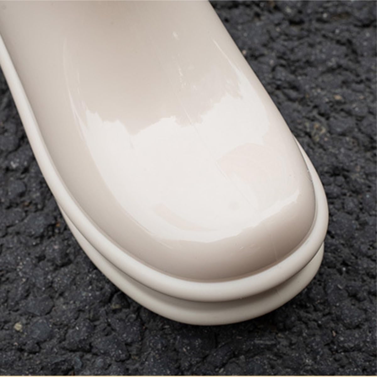 QUQUQ Rain Boots Footwear Women's Outdoor Mid Tube Water Shoes Non Slip Rain Boots Kitchen Rubber Shoes Outdoor Work Boots