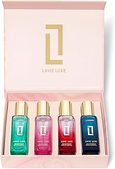Lavie Luxe Luxury Woman Eau De Parfum Portable Gift Set 80 ml | Perfume for Women with scents Lily, Sweet, Mandarin Orange & Bergamot Top notes