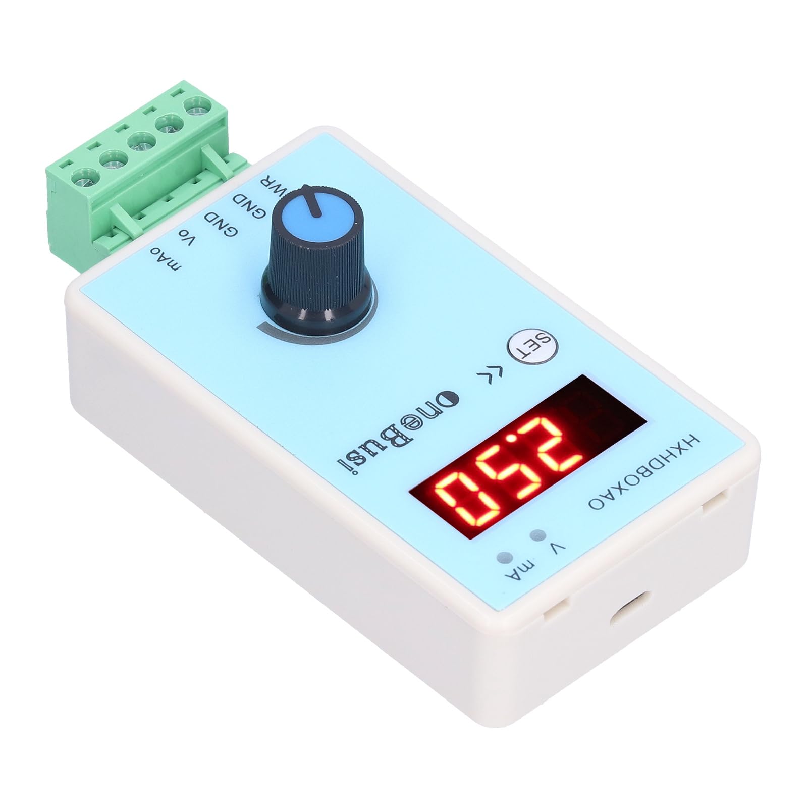 Générateur de Signaux Analogiques Eujgoov 0-10V/2-10V 0-20mA/4-20mA Générateur de Signaux de Tension de Courant Interface D'alimentation USB Simulateur Analogique