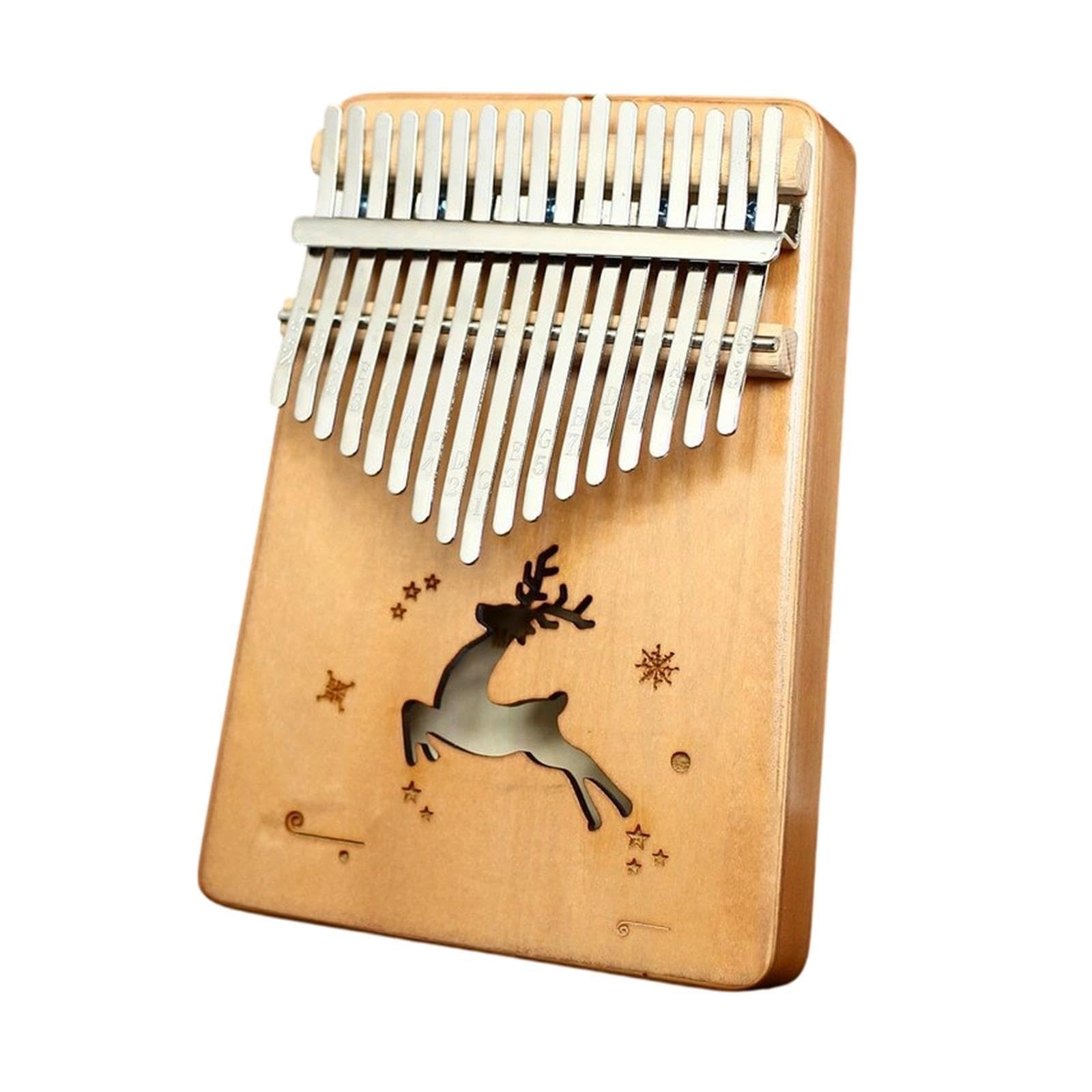 Solidna Kalimba Instrument Kalimba Ciemnego Drewna