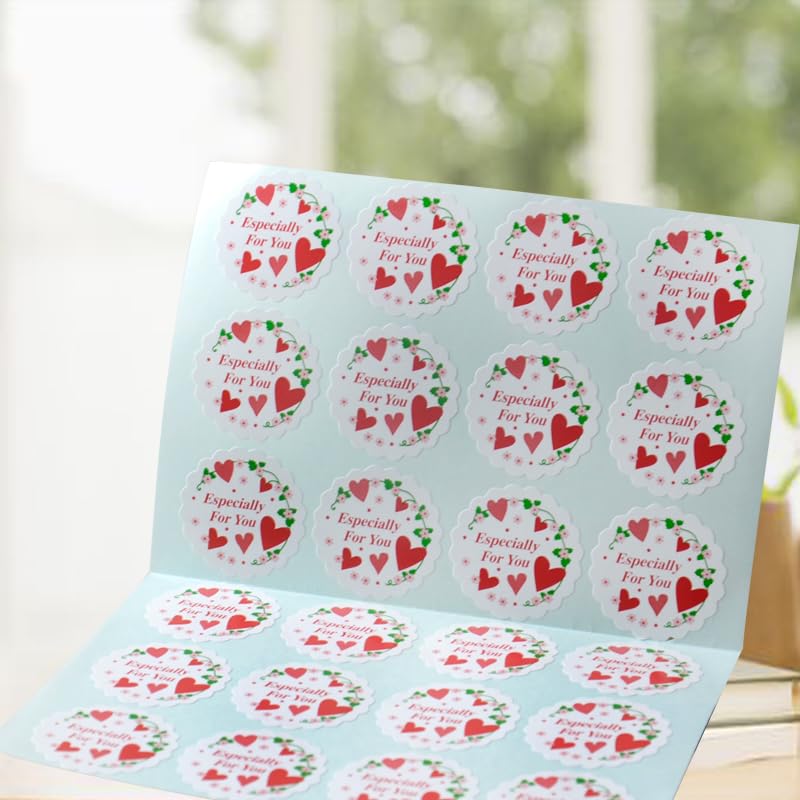 80Pcs White Lace Golden Hand Made Handmade Cake Packaging Sealing Label Kraft Sticker Baking DIY Work Gift Box Stickers M1108 (120Pcs M1118)