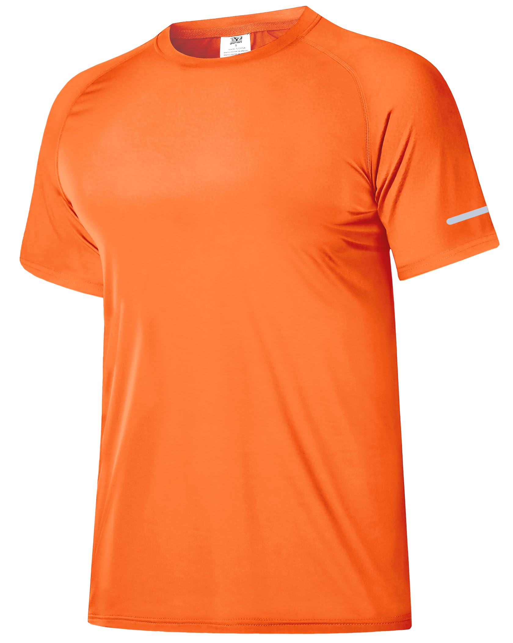 1 or 3 Pack Men's Rash Guard Short Sleeve UPF 50+ Sun Protection Swim Shirt Quick Dry Beach T-Shirt for Surfing Fishing-image-11