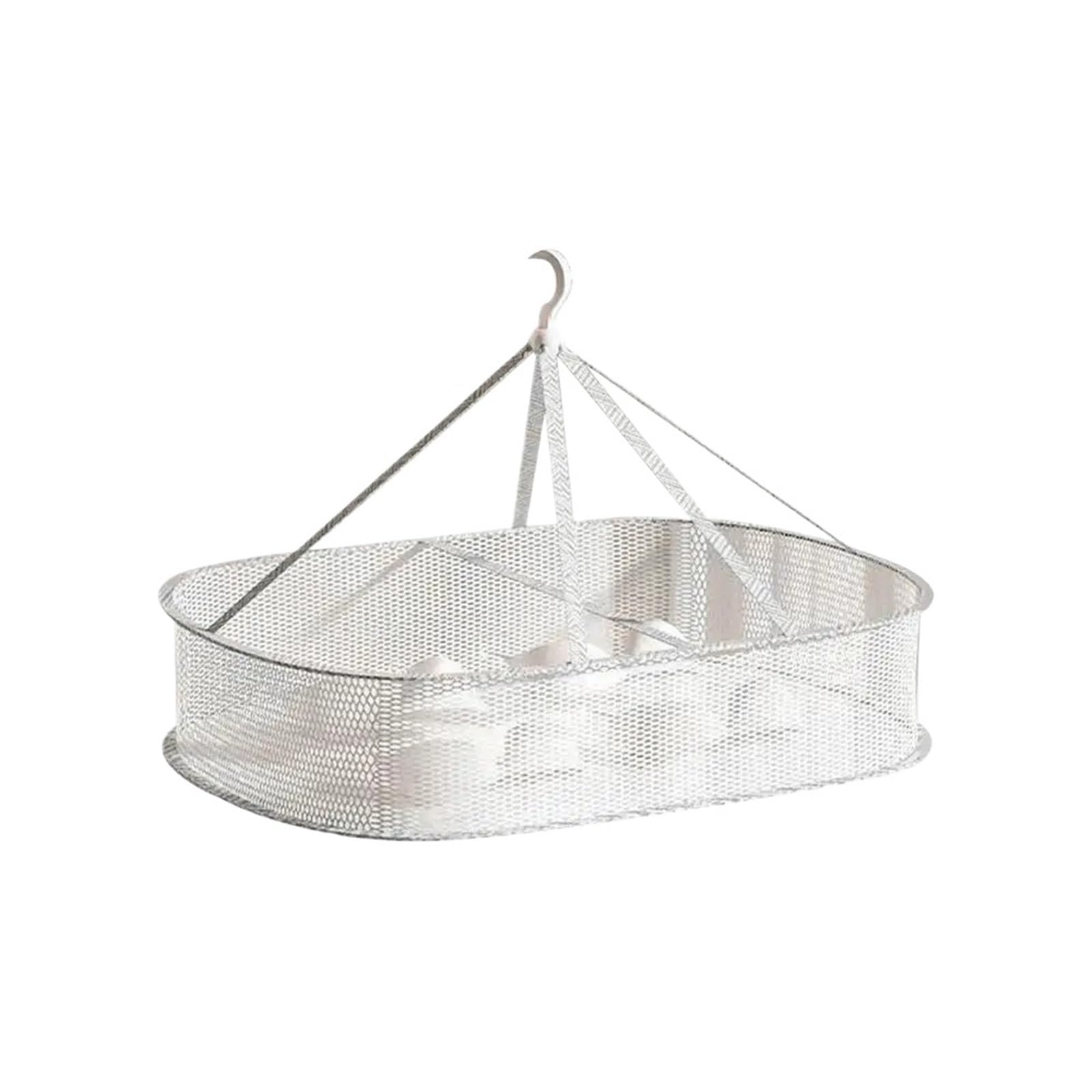 ZHSOAO 2pcs Sweater Drying Rack Flat Lay Dryer Mesh Portable Clothes Hangable Laundry Dry Hanger for Underwear Sock