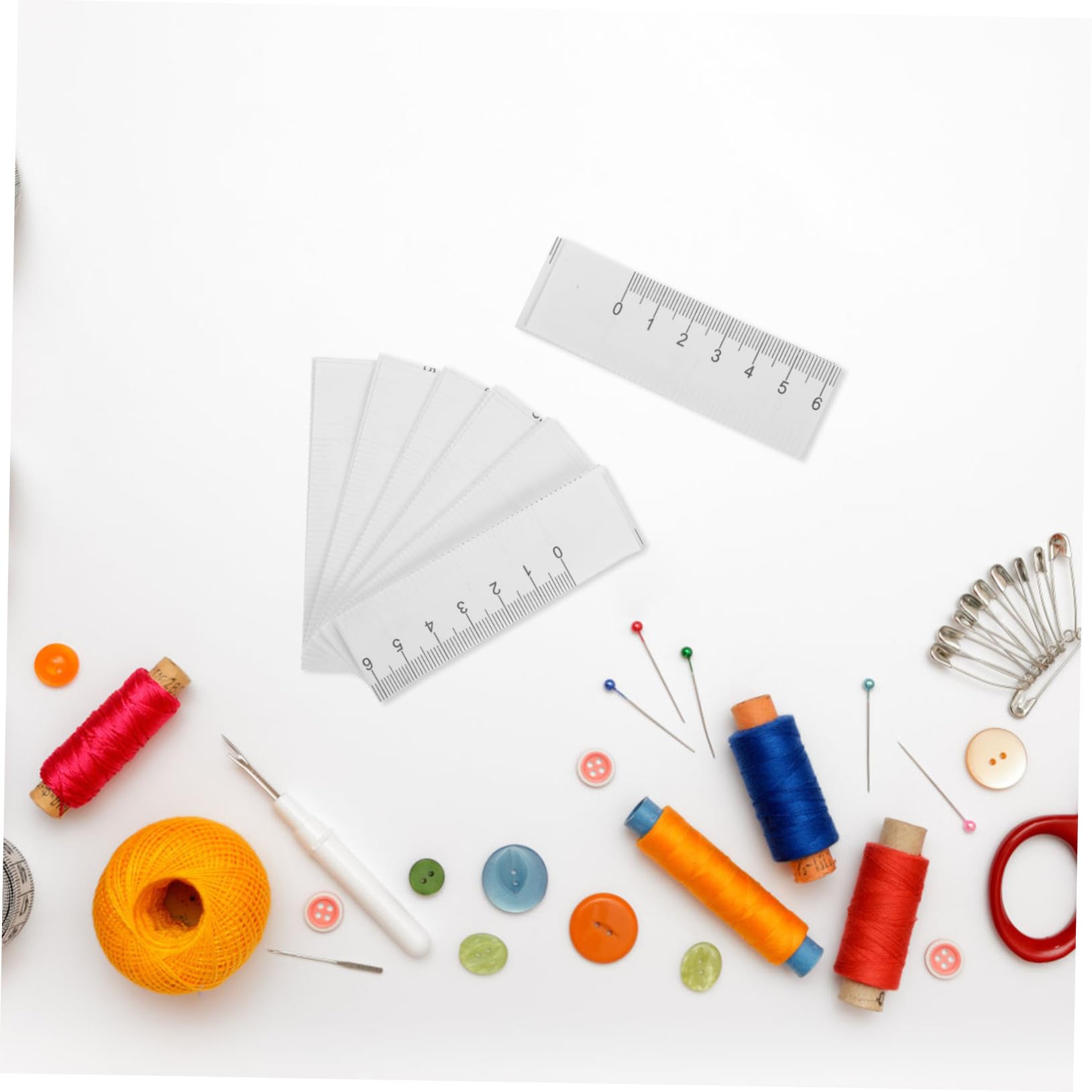 Hemobllo 1500piezas Cinta Métrica Reutilizable De Papel Regla De Medición Para Heridas y Cuerpos Flexible y Para Hospitales y Uso Infantil