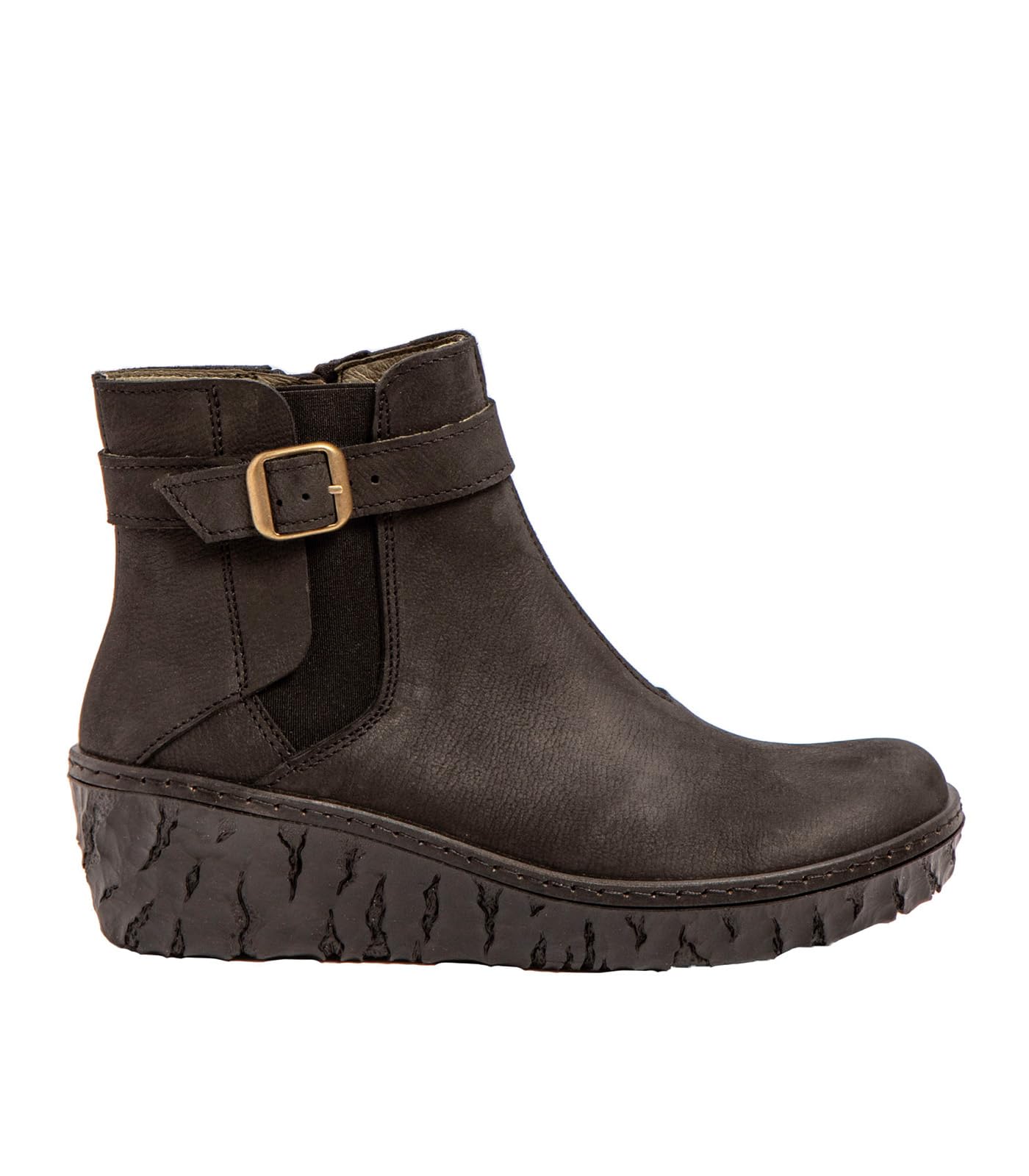 El Naturalista Myth Yggdrasil Ankle Boots/Boots Women Black - 4 - Mid Boots Shoes