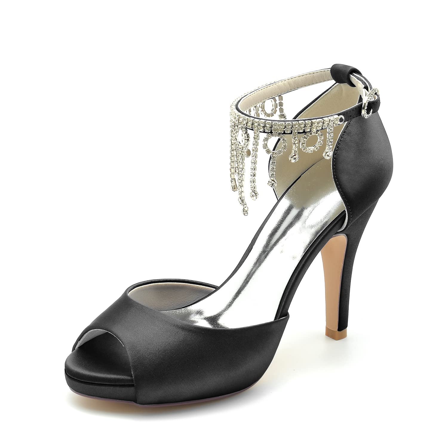 Donna Piattaforma Spillo Alto High Tacco Heel Romani Sandali