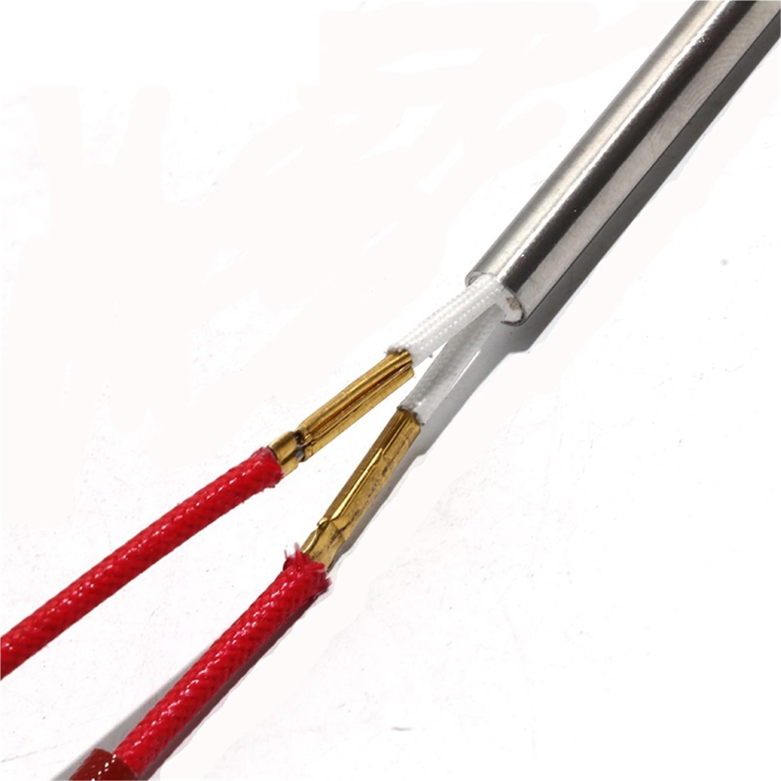 10 szt. jednogłowicowych elektrycznych rur grzewczych, 220 V, grzejnik kasetowy, 9 x 50 mm, 10 x 50 mm, 12 x 50 mm, do części wytłaczarki form (220 V, 120 W, 12 x 40 mm)